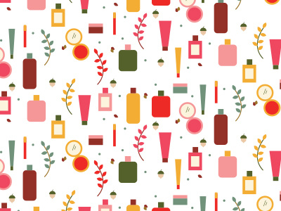 fall pattern acorns fall pattern pattern design vector