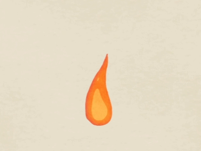 Flame gif 2danimation cell flame framebyframe gif loop