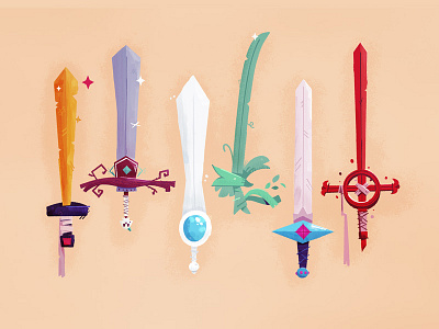 Fin Swords adventure time demon blood sword fan art finn finn the human illustration swords weapon weapons