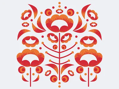 Scandinavian Florals cute floral flowers illustration scandinavian vector