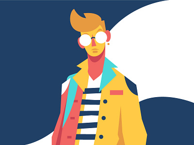 Boy boy fashion illustration vector