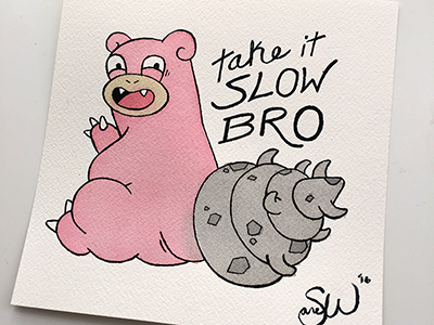 Take It Slowbro pokemon pokemongo slowbro