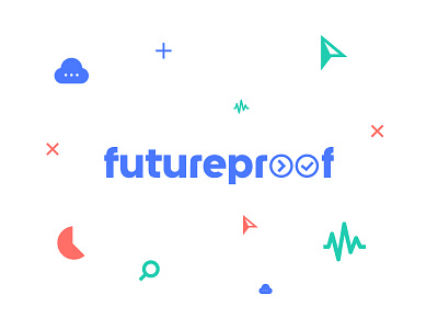 Future proof–First branding try analytics branding corporate data logo logotype mark proof type web