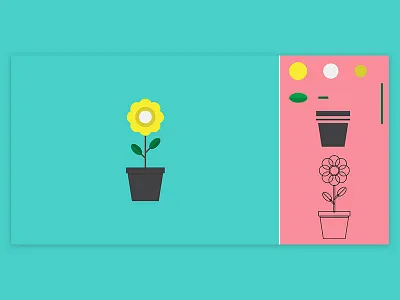 How To Illustrate 3 cloud flower green illustrate illustrator