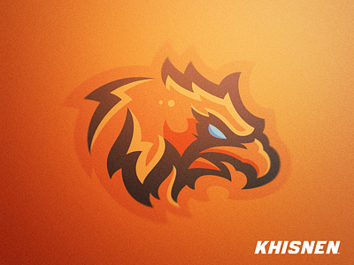 Phoenix bird fire logo mascot mythical phoenix sport logo