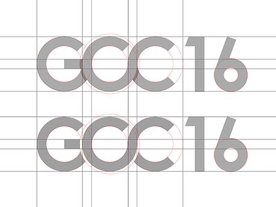 GCC 16 LOGO brand logo vi vr