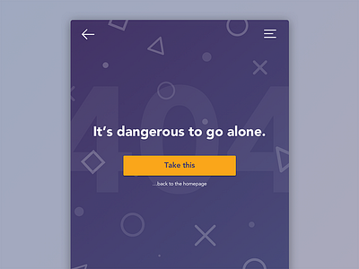 Daily UI Challenge #008 - 404 Page 404 page daily ui challenge