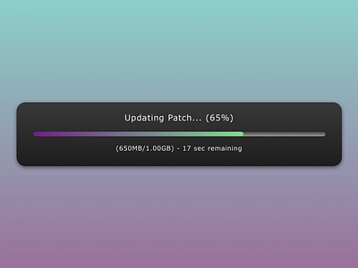 DailyUI - #086 - Progress Bar 086 dailyui progress bar update