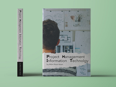 Cover Text Book asyraaf azahari malaysia mock up project management text book