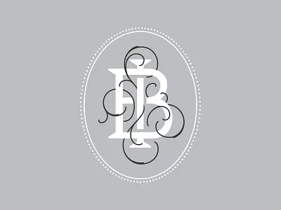 IB monogram lettering monogram typography
