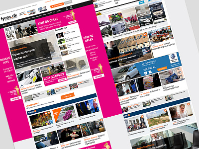 Fyens Stiftstidende / Fyns Amts Avis design fyens fyens amts avis fyens stiftstidende newspaper web webdesign