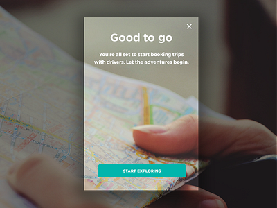 Good to go design desktop jumpr maps mobile modal travel trip web