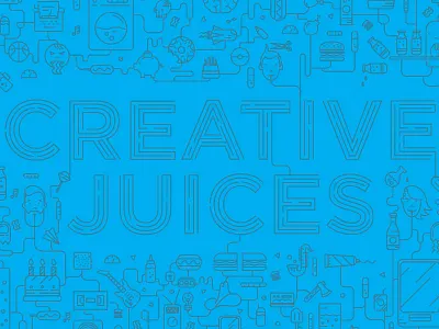 Creative Juices art creative design flat icons juice line line art stroke vector