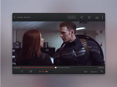 Video Player player video；