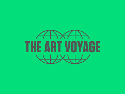 The Art Voyage / Logo logo logotype the art voyage travel type voyager