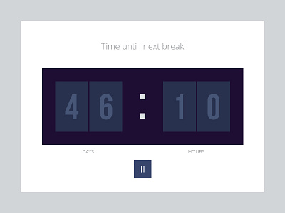 Dailyui #014 (Countdown Timer) clean design countdown timer interface dailyui day 014 flat design minimal design ui design