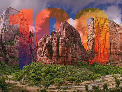 NPS100 100 birthday centennial national park service nps nps100 zion national park