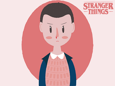 Stranger Things - Eleven character design eleven illustration netflix stranger things