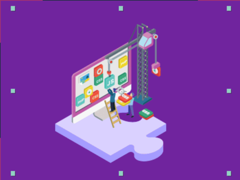 Coding coding crane css js people php puzzle setting