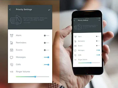 #008 Settings 008 100days ui challenge daily ui settings