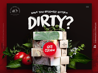 Landing Page - DailyUI 003 003 call to action cta dailyui landing page soap web design website