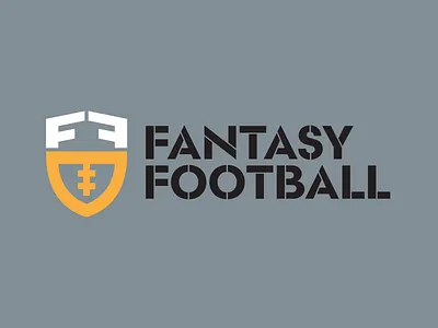 Fantasy Football | Combination Mark branding corey danks fantasy football identity instagram logo