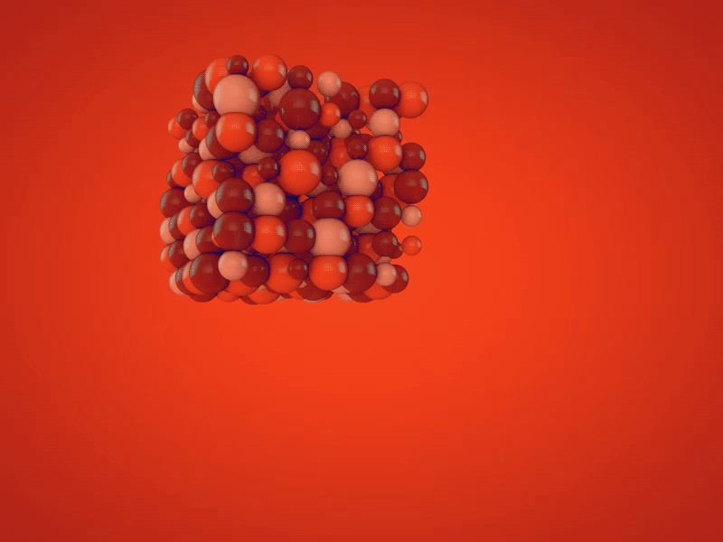 Crazy Balls 3d animation balls cinema4d