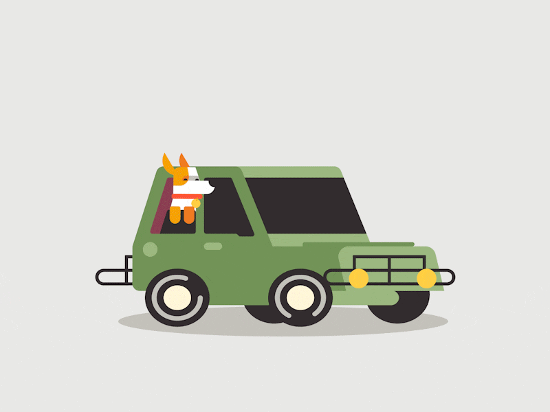 World Dog Day animation dog illustration pets