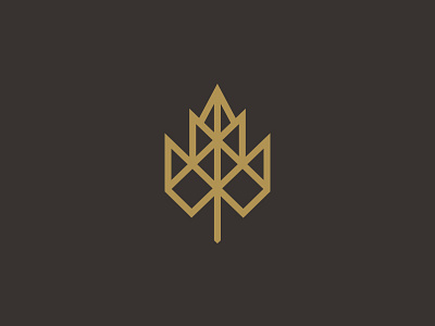 Maple Leaf branding canada geometric icon identity leaf logo maple modern nature symbol