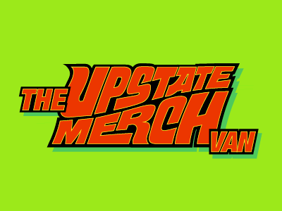 Upstate Merch Van Lettering scoobydoo