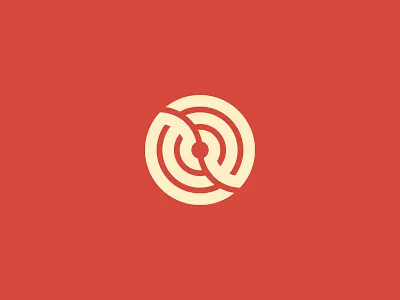 Whirlwind color design graphic logo red shape tornado whirlwind