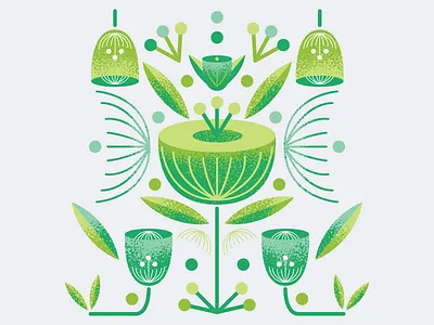 Scandinavian Floral #3 cute floral flowers illustration scandinavian vector