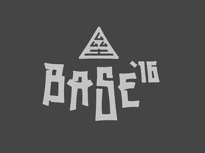 Base Con 16 垒 asian base build chop conference typography
