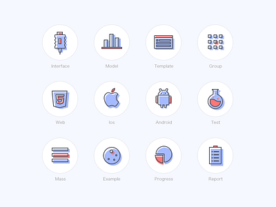 Icons of Offical Website icon web