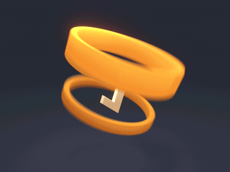 L.....OADING! 3d animation blender gif loading motion