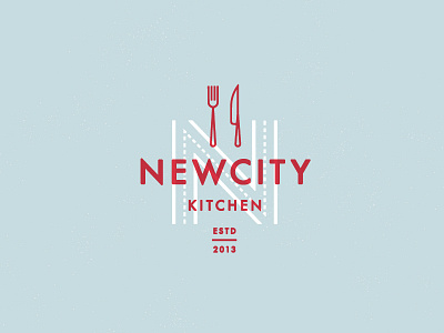 New City Kitchen logo concept logo restaurant