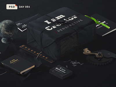 Day 054 daily mockup diy free freebie mockup premium psd scene creator scene generator