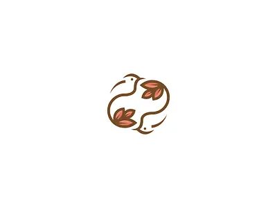 dp + birds birds feminine initials leaf leaves monogram photography wedding