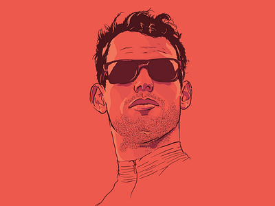 The Cav britain cavendish cycling england great legend portrait track trackcycling vector wacom