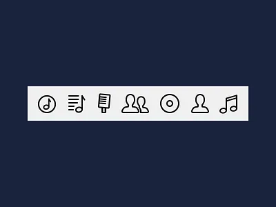 Library Tab Bar app ios iphone ipod library music music player