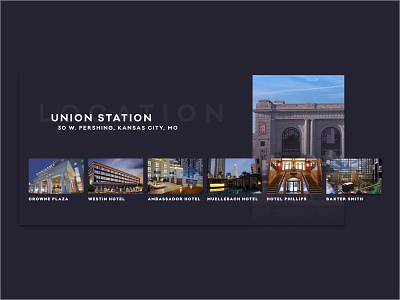 Hotels conference hotel kansas city ui union station ux website