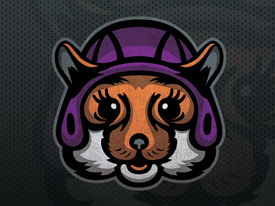 Hamster Main Logo cute fantasy football football halfback hamster helmet running back sports sports logo