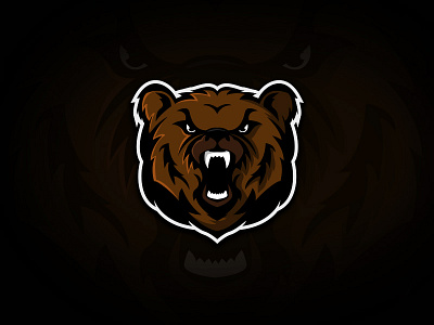 Wildness Project bear grizly logo mascot wild