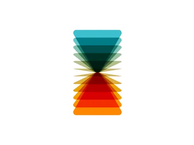 VA monogram, logo design symbol a abstract arrows av awarded logo designer portfolio b2b b2c c2b c2c saas ai iot app colorful dynamic modern flipping flipped geometric hourglass layer layers layering letter mark monogram logo logo design mobile advertising smart clever modern logo design startups start ups start ups symbol mark icon v va