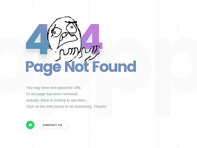 Page 404 ecommerce theme ui ux web template