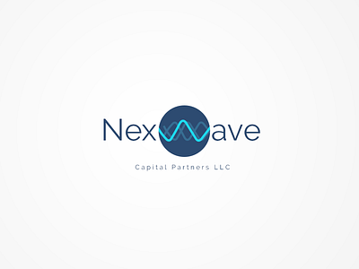 Nex Wave brand branding logo logo design