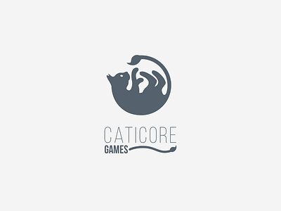 Caticore Logo animal cat caticore game logo