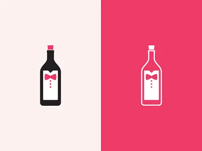 Alcohol Service Logo alcohol logo mark service