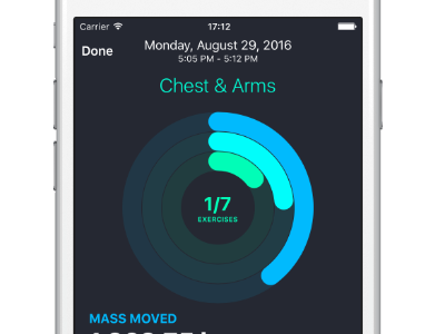 Workout Summary ios workout