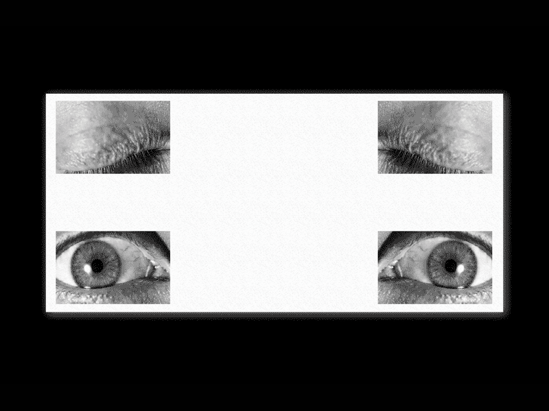 Not Enough vid sample black and white conceptual design gif mcad mfa monotone video